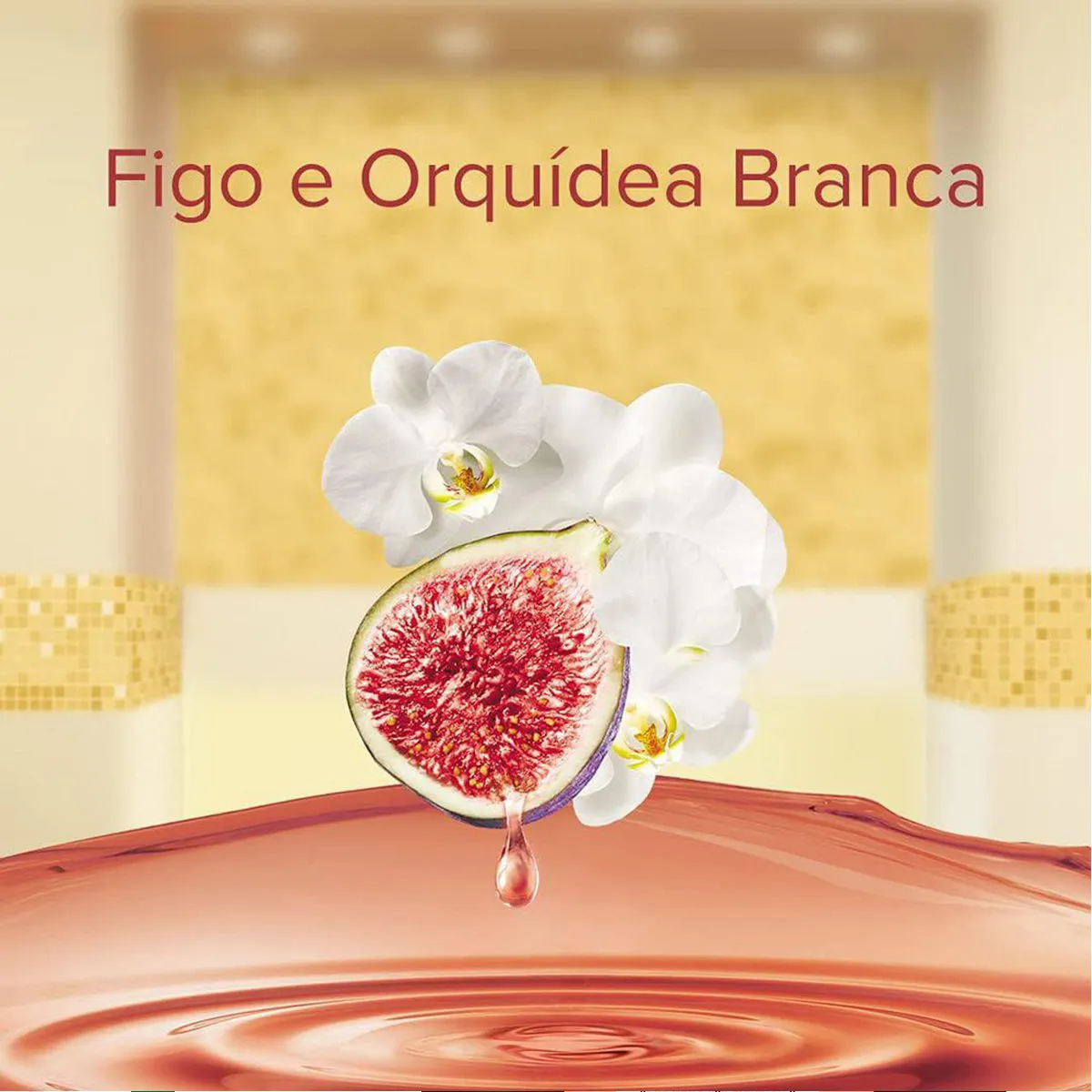 Sabonete Líquido Corporal Palmolive Luminous Oils Figo e Orquídeas Brancas Refil 200ml