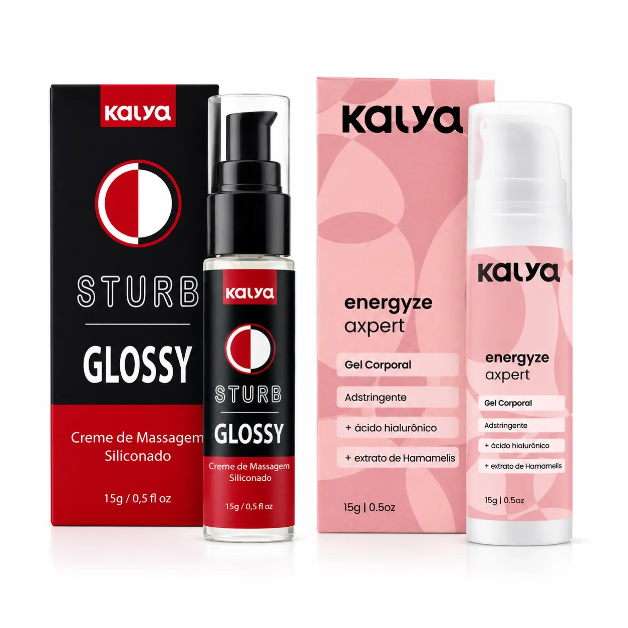 Kit Sturb Glossy e Gel Adstringente Com Ácido Hialurônico Energyze Axpert - Kalya