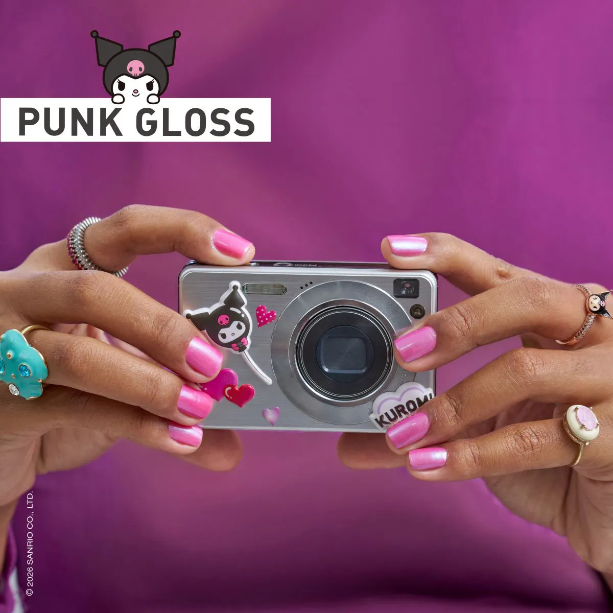 Esmalte Colorama Hello Kitty and Friends 8ml - Punk Gloss