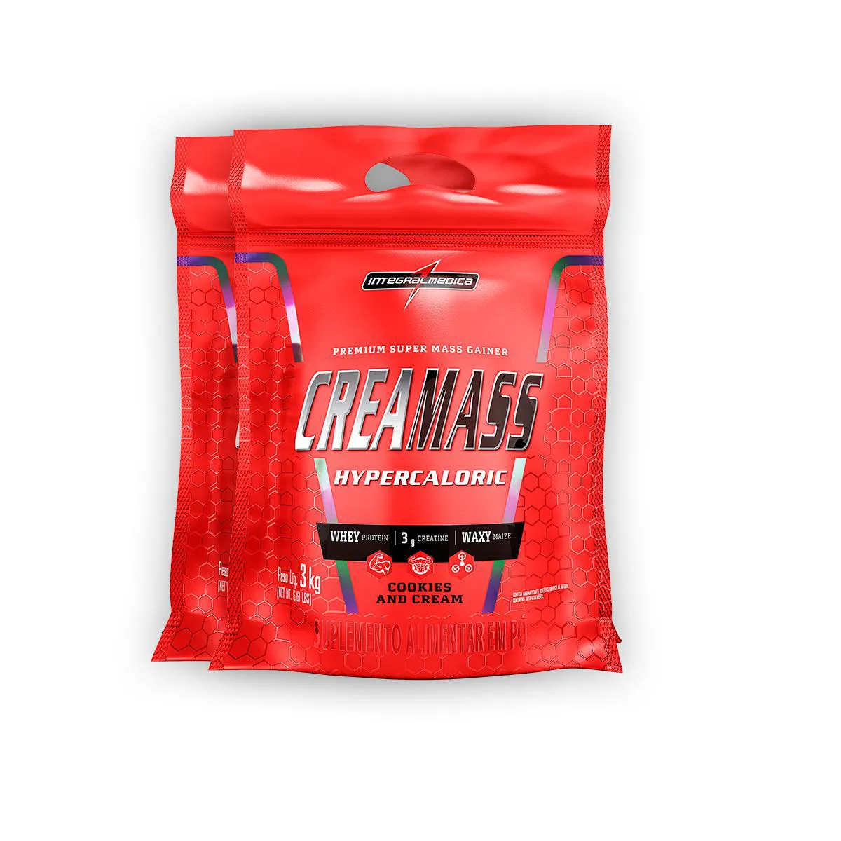 Kit 2 Creamass Integral Medica Cookies 3Kg