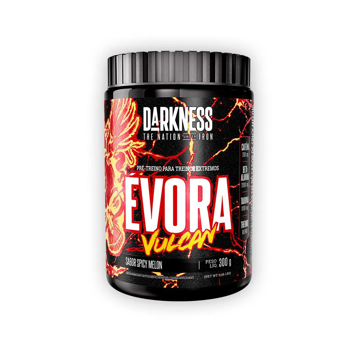 Pré Treino Évora Vulcan Darkness Spic Melon 300G