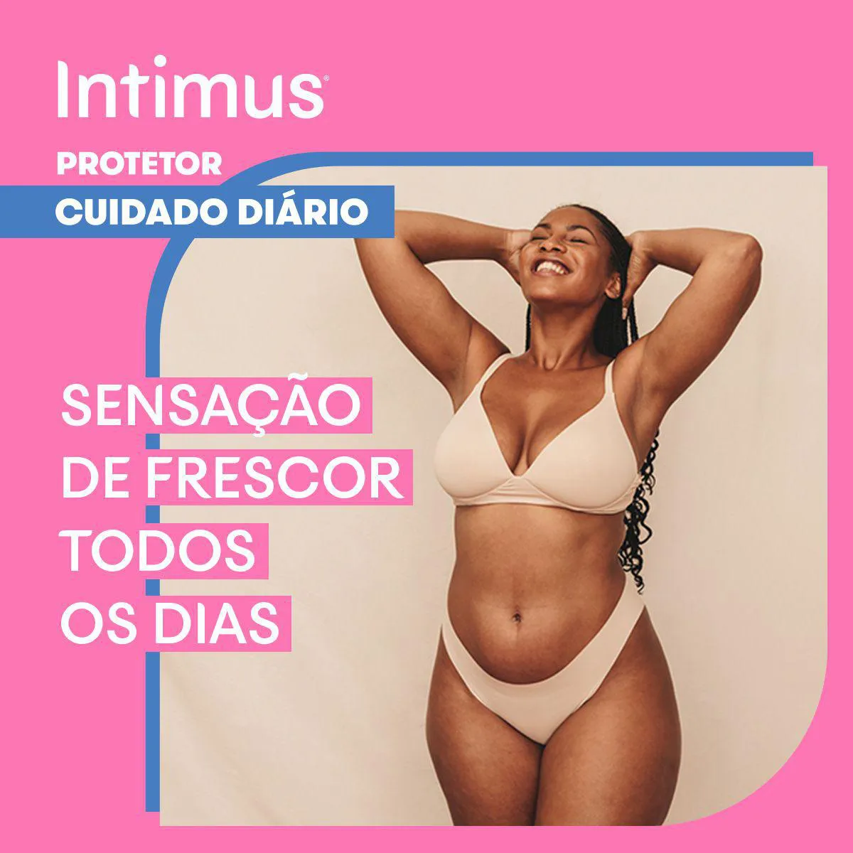 Protetor Diário Intimus Cuidado Diário sem Perfume 40 Unidades