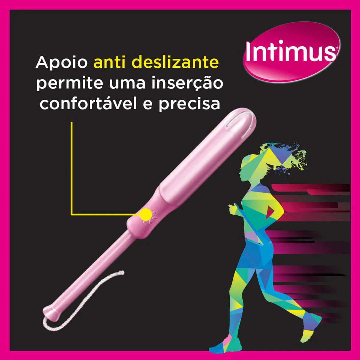 Absorvente Interno Intimus Sport Médio 8 unidades + Aplicador