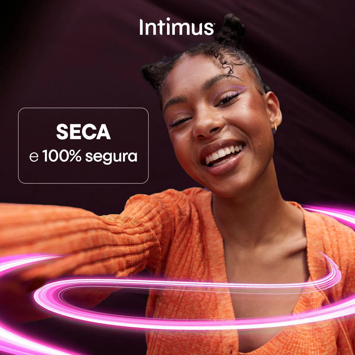 Absorvente Intimus Noturno Toda Protegida Cobertura Suave Com Abas 16 unidades