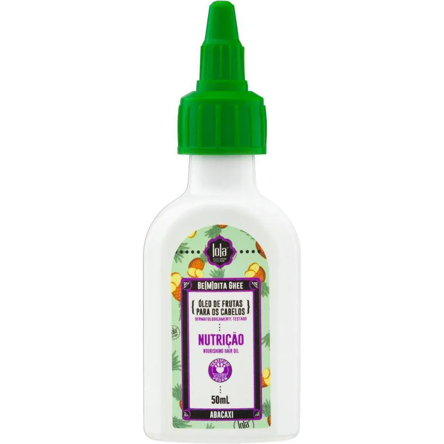 Óleo Capilar Nutrição Be(M)Dita G H e e Abacaxi 50Ml - Lola