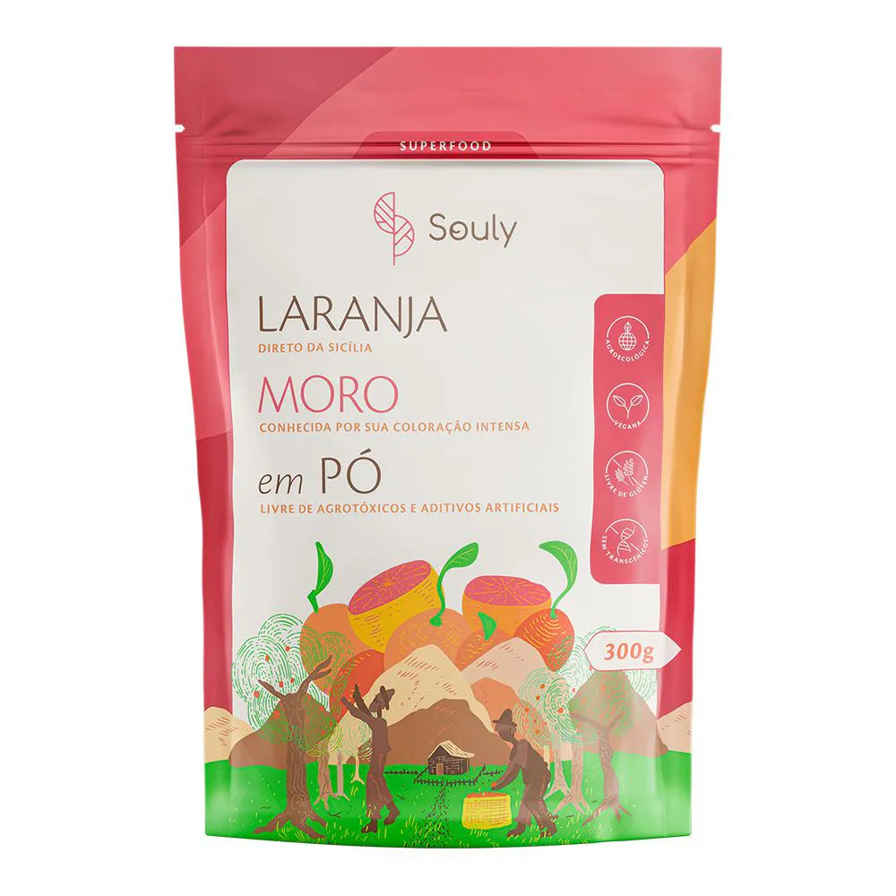 Laranja Moro em Pó Souly