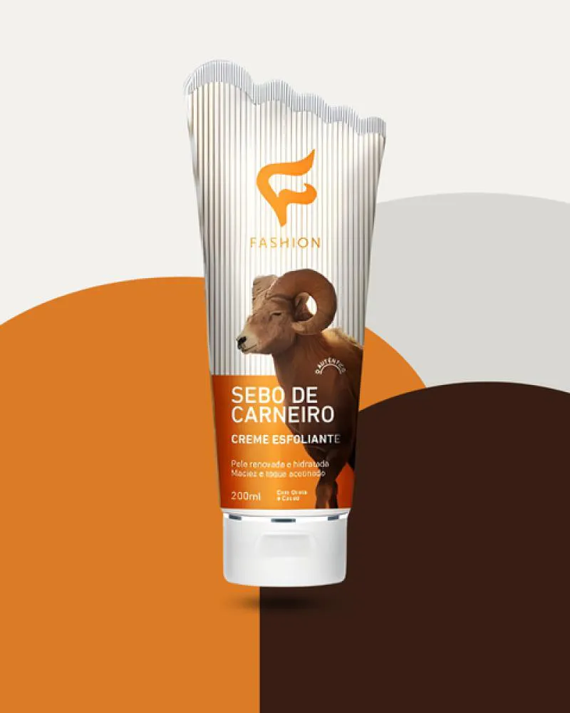 Sebo de Carneiro Creme Esfoliante 200ml Fashion