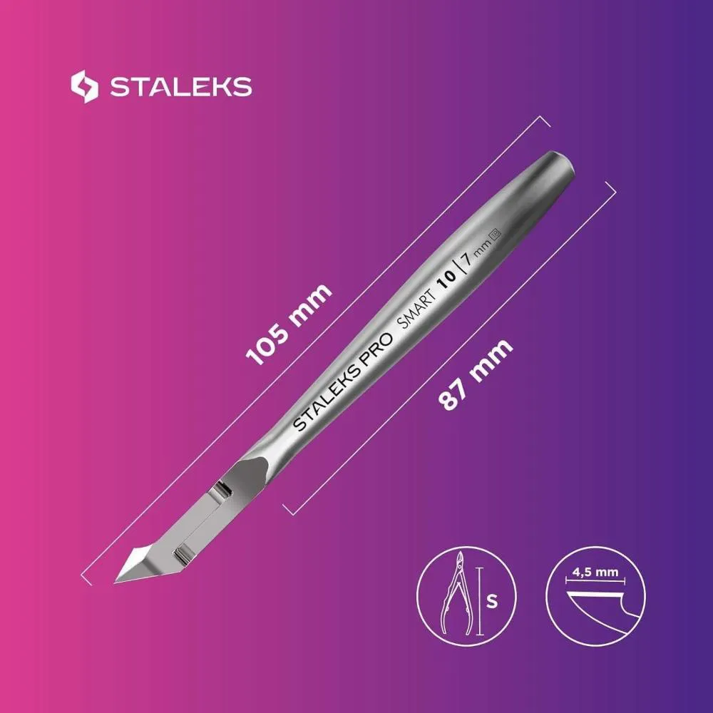Alicate de Cutícula Profissional Staleks Ns-10-7 Inoxidável