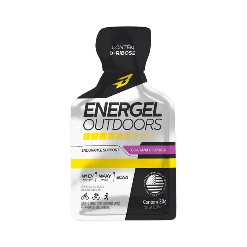 Energel Outdoors (30g) - Sabor: Guaraná e Açai
