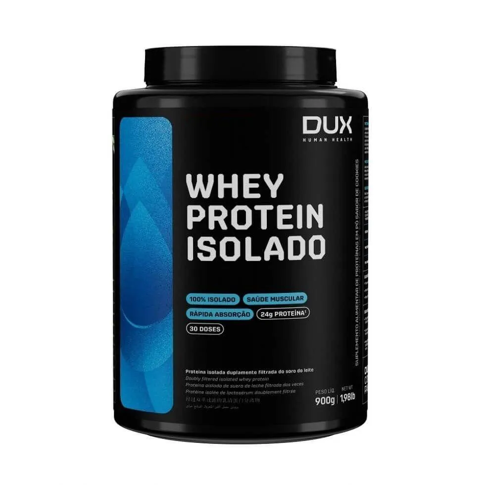 Whey Protein Isolado Pote (900g) - Sabor: Coco