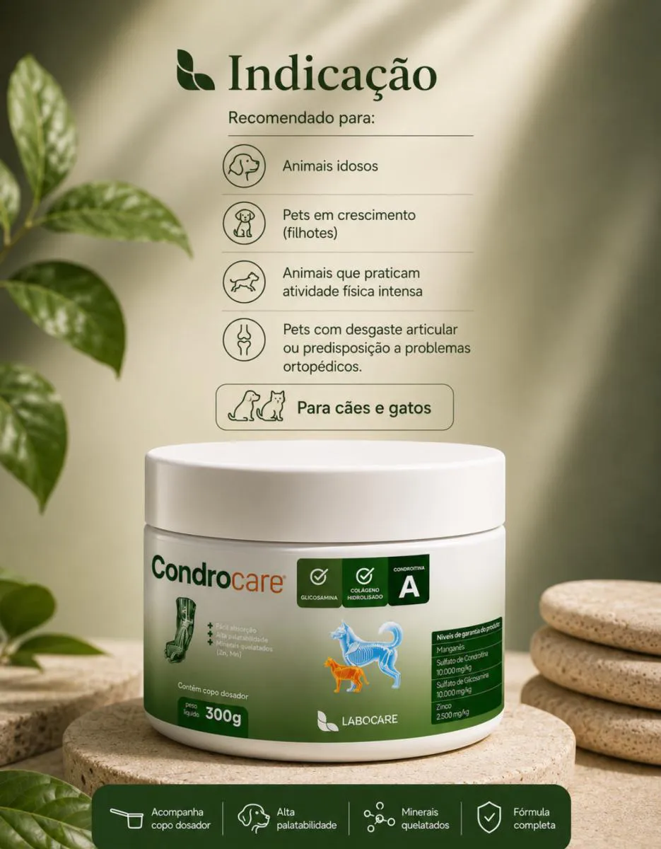 Condrocare Articular, Suplemento Alimentar - 300g