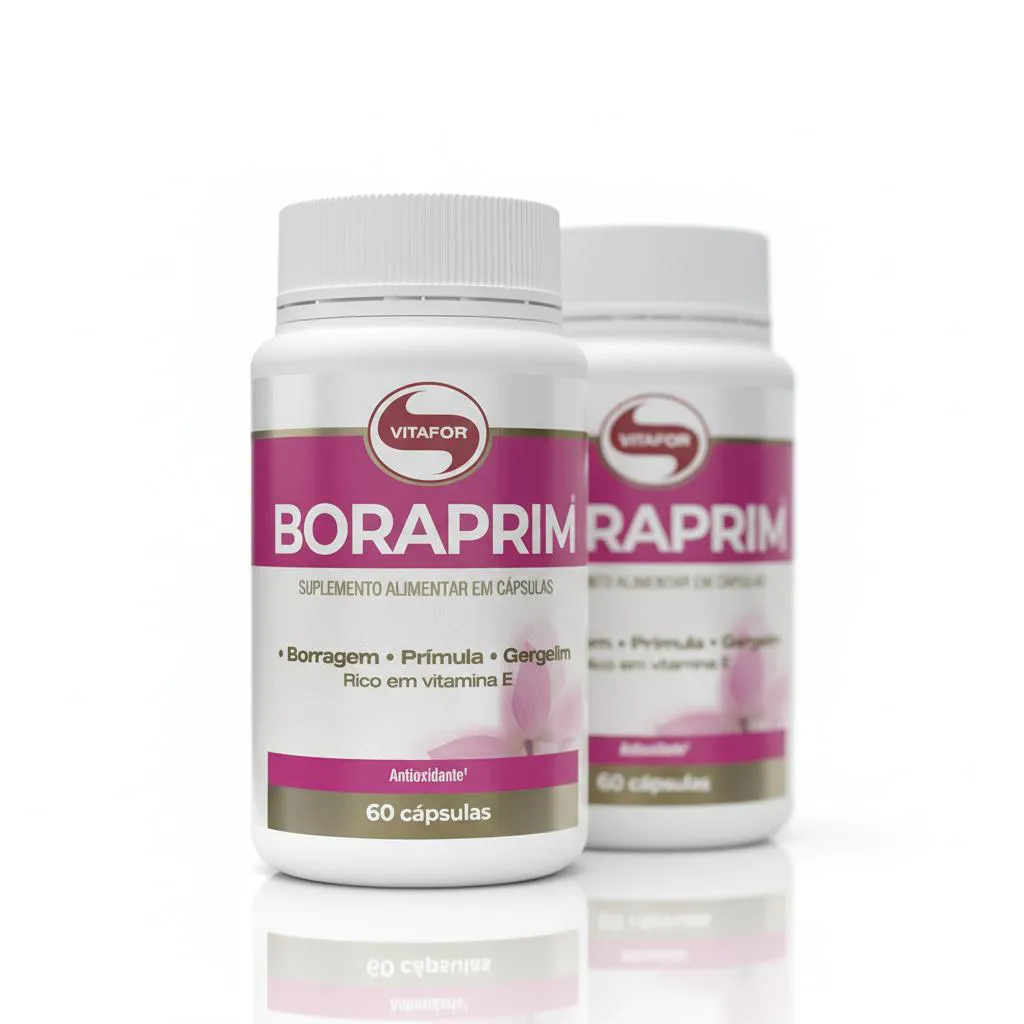 Kit 2 Boraprim 60 Cápsulas Vitafor