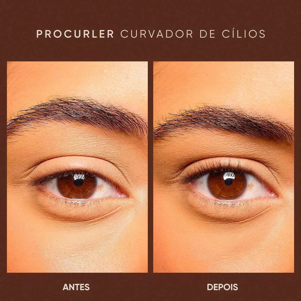 Curvador de Cílios Mascavo Pro Curler - Marrom 1 unidade