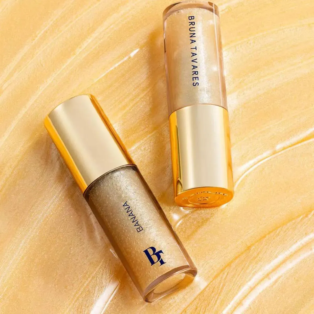 Gloss Labial Bruna Tavares BT Jelly Oil 6ml- Banana