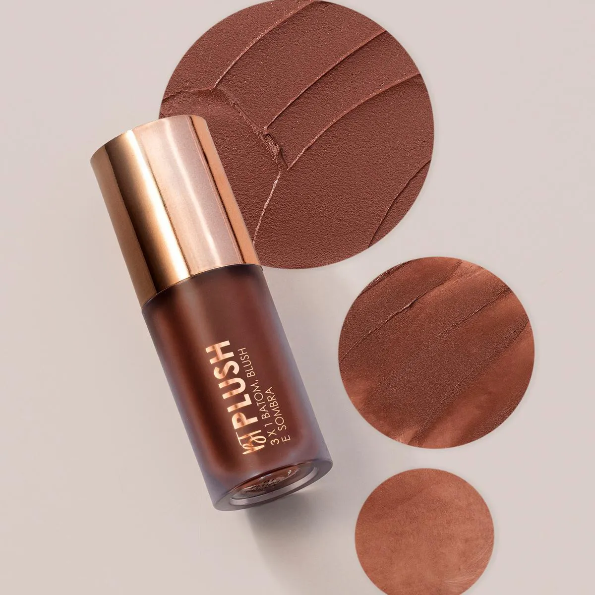 Blush Cremoso Bruna Tavares BT Plush 6g - Cocoa