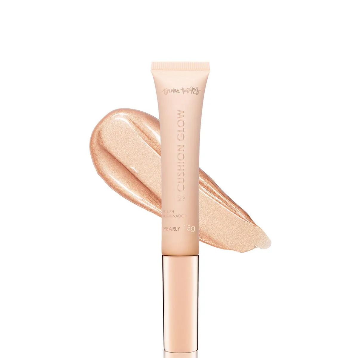 Blush Líquido Bruna Tavares Cushion Glow 15g - Pearly