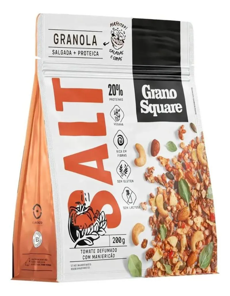Granola Granosquare Salt Tomate Defumado com Manjericao 200g