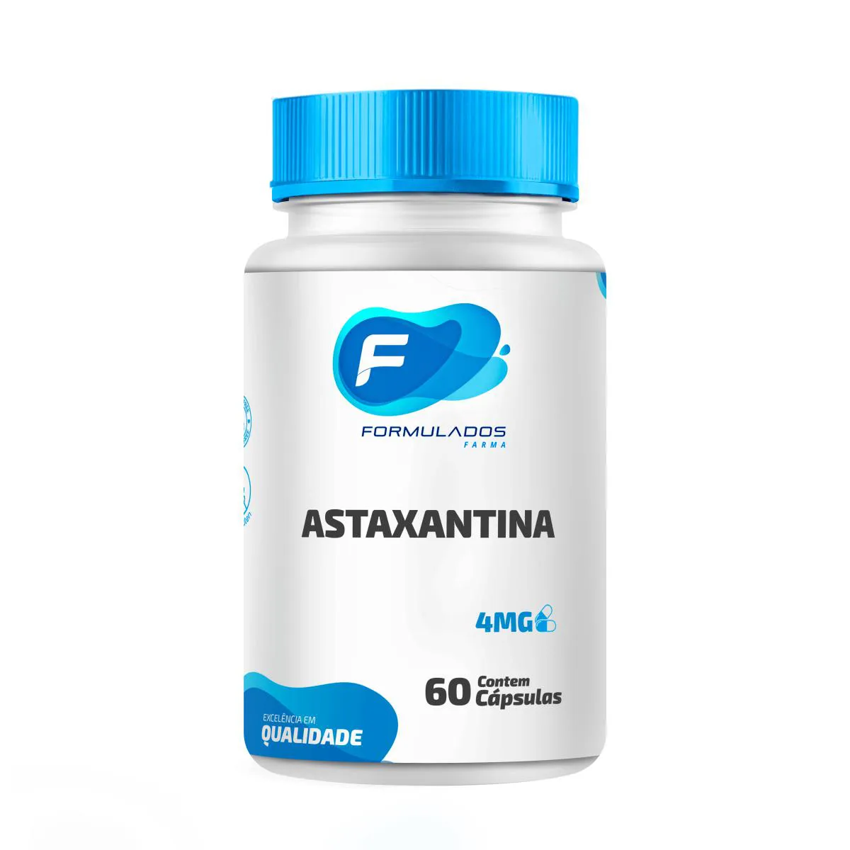 Astaxantina 4mg 60 cápsulas - Formulados Farma
