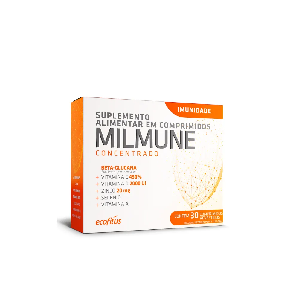 Suplemento Milmune com 30 Comprimidos - Ecofitus