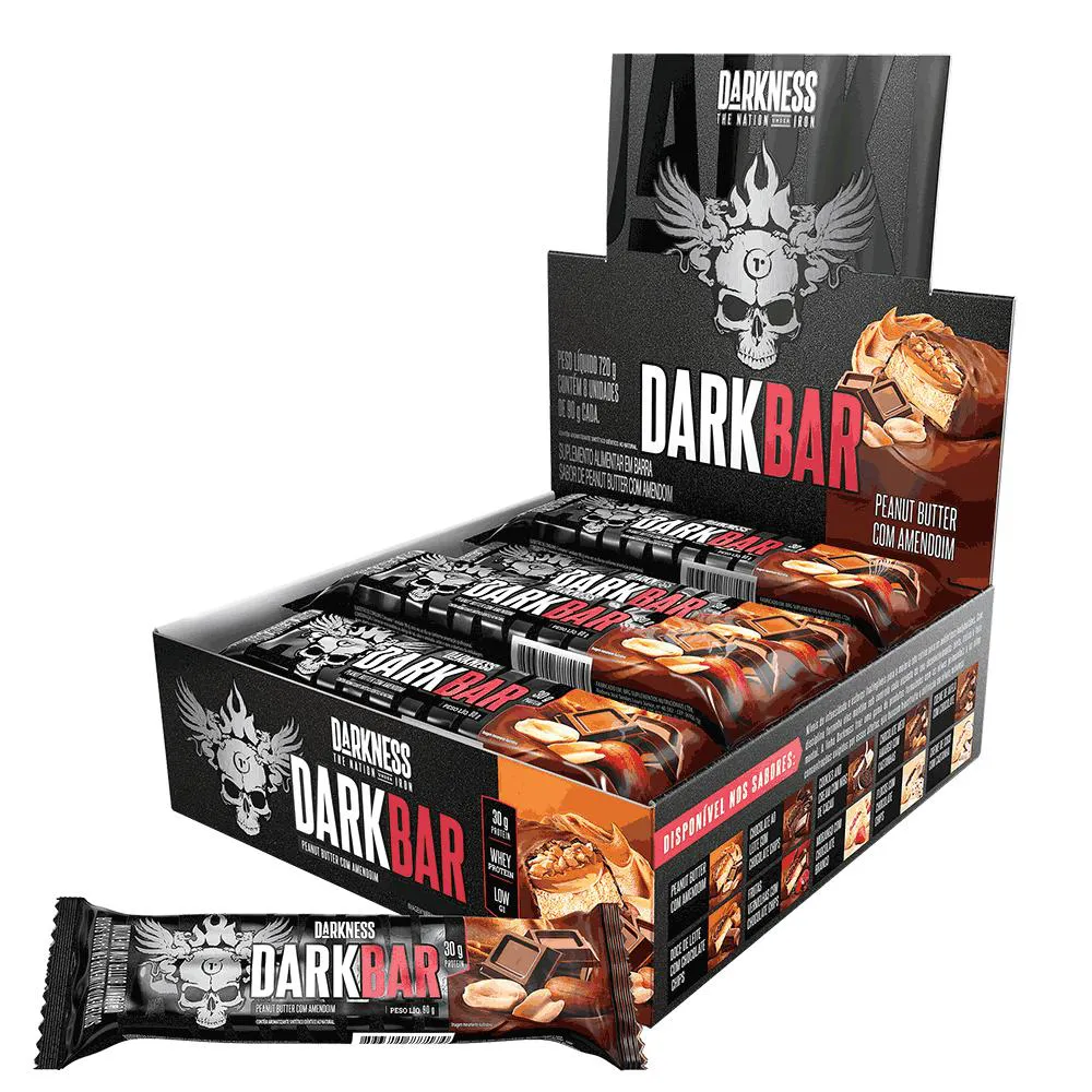 Dark Bar Peanut Butter Darkness 8 Unidades
