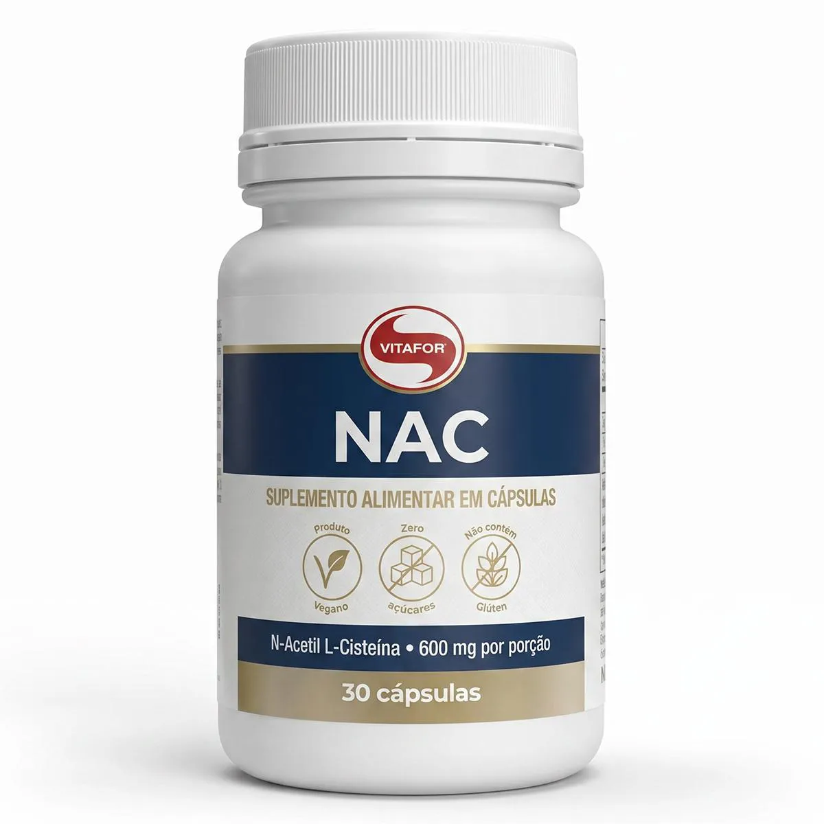 Nac Acestilcisteina 30 Capsulas - Vitafor