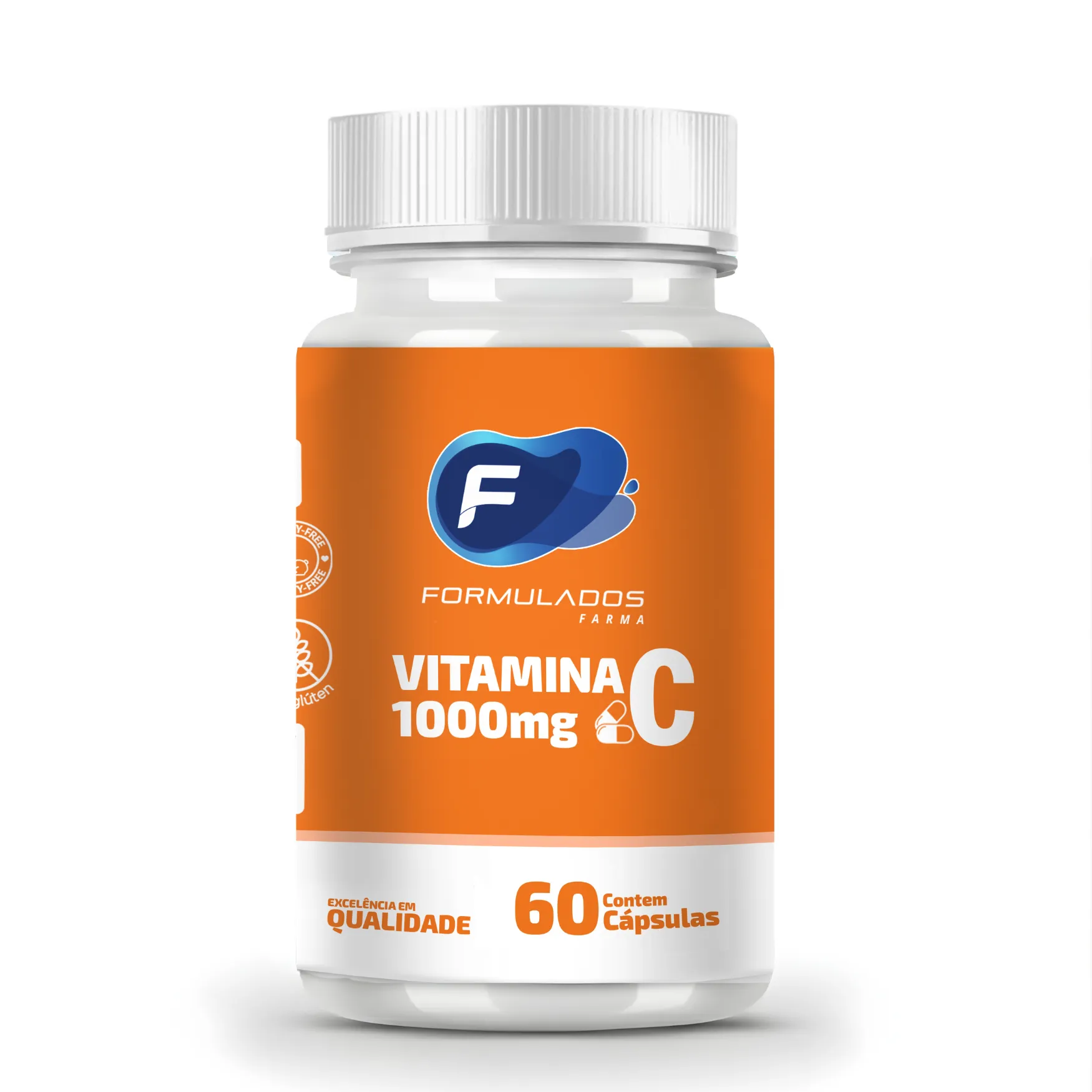 Vitamina C 1000mg 60 cápsulas - Formulados Farma