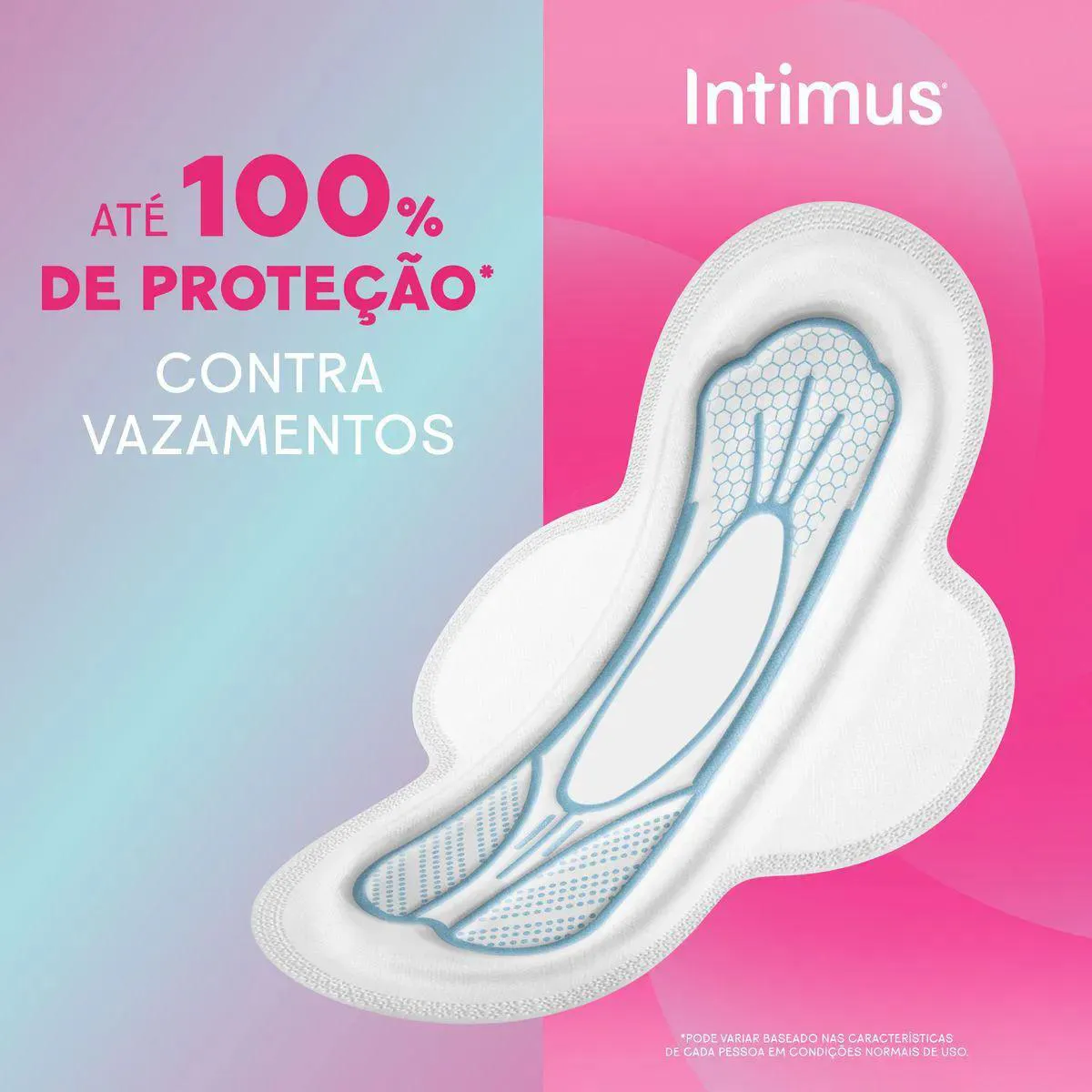 Absorvente Intimus Toda Protegida Com Abas 28 Unidades
