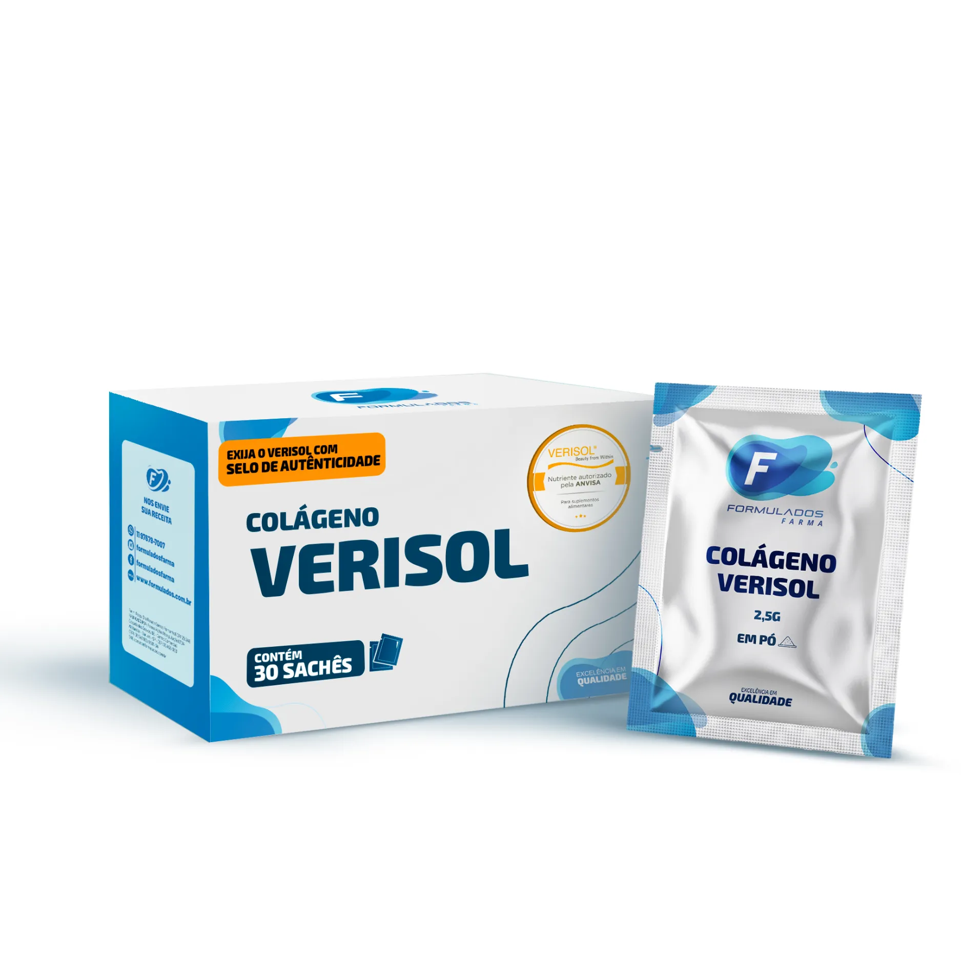 Colágeno Verisol 2,5g 30 Sachês