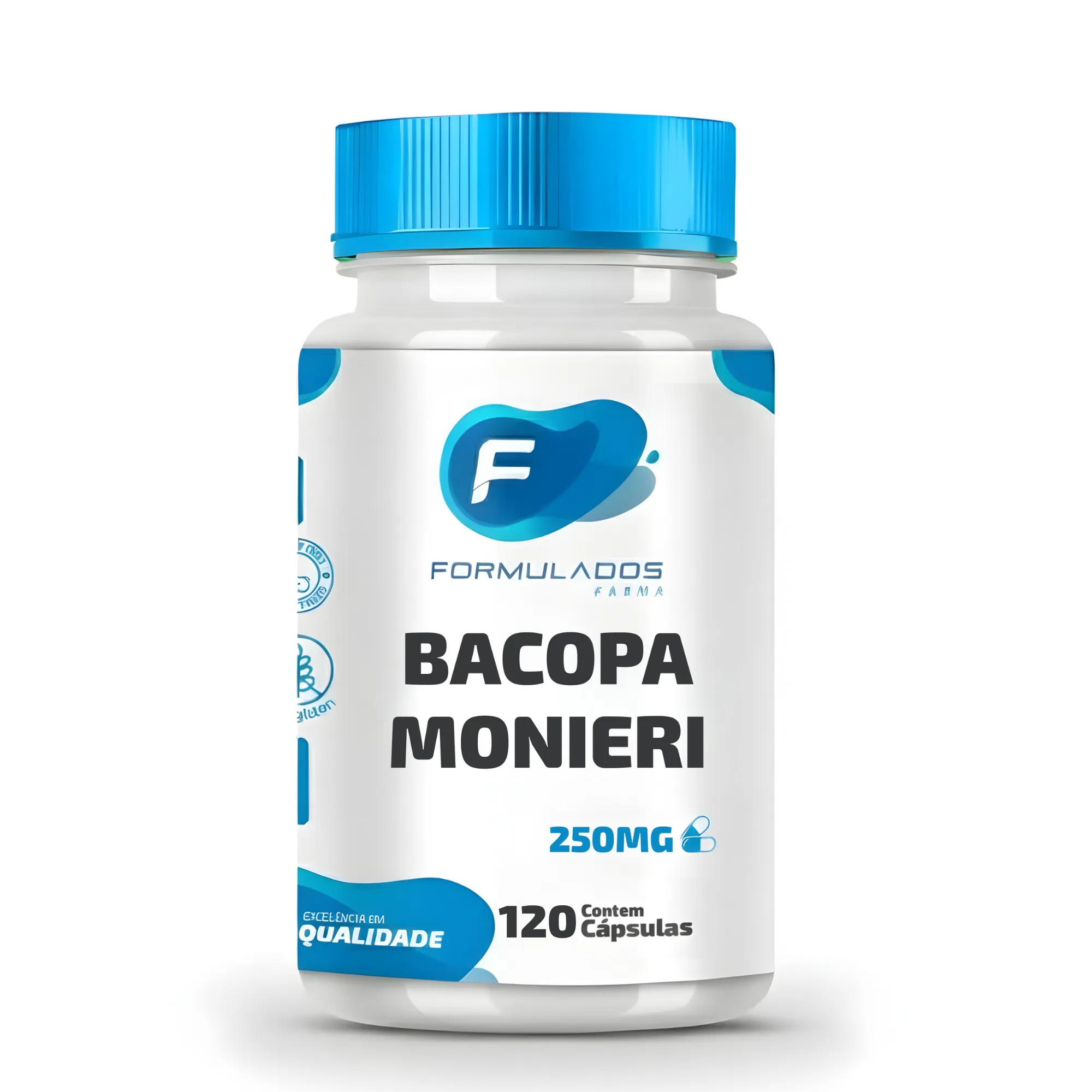 Bacopa Monnieri 250mg 120 cápsulas
