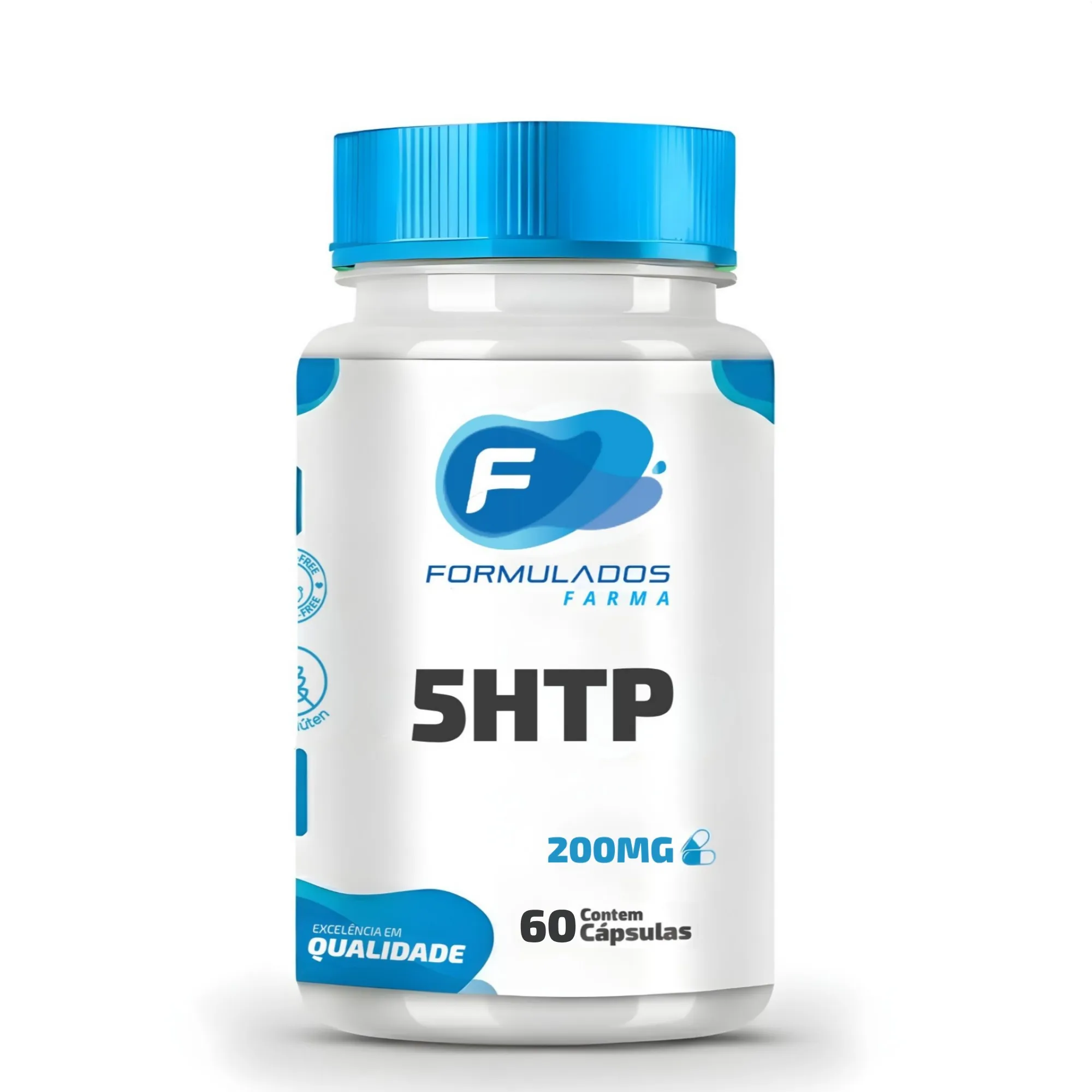 5htp 200mg 60 cápsulas