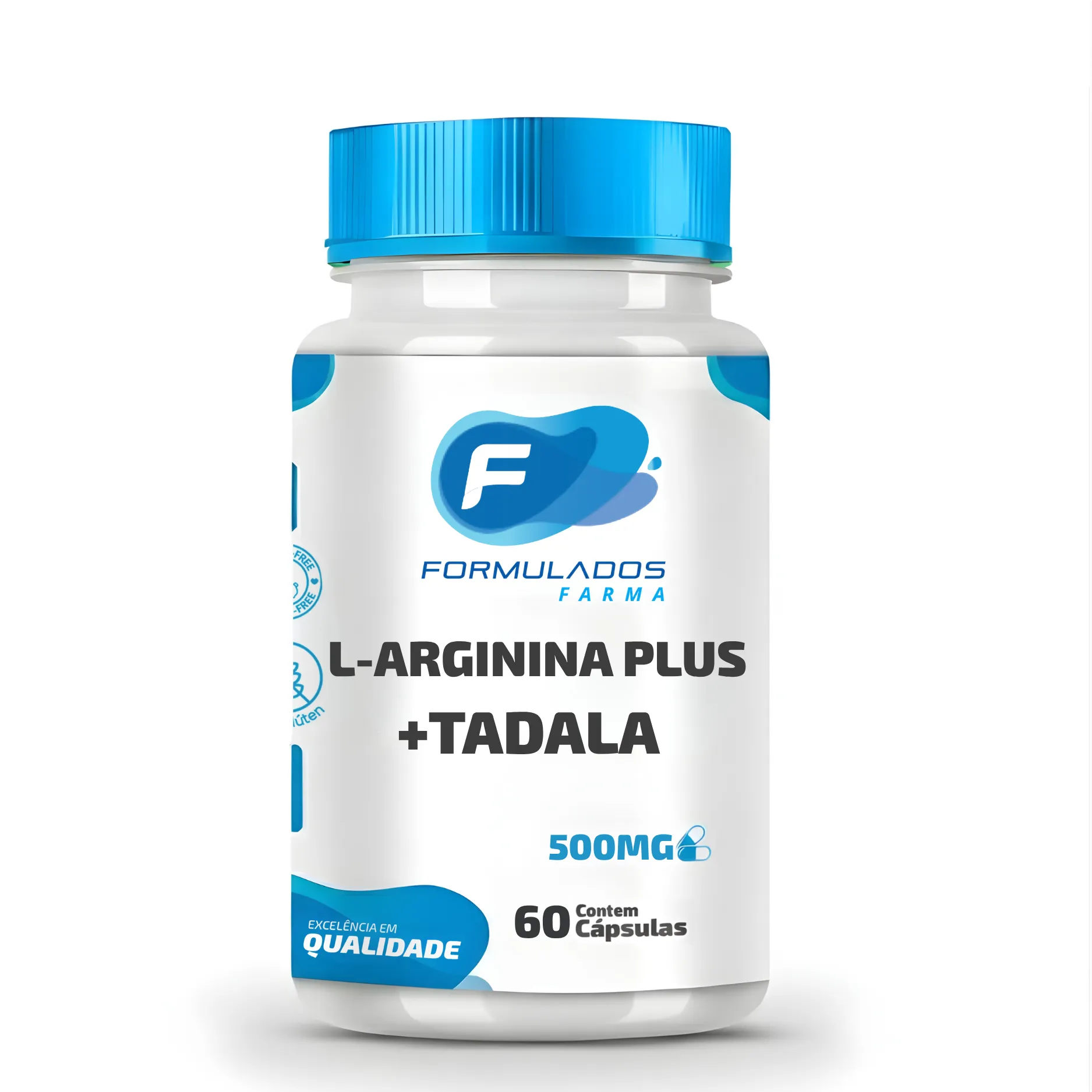 L-arginina Plus + T 500mg 60 cápsulas