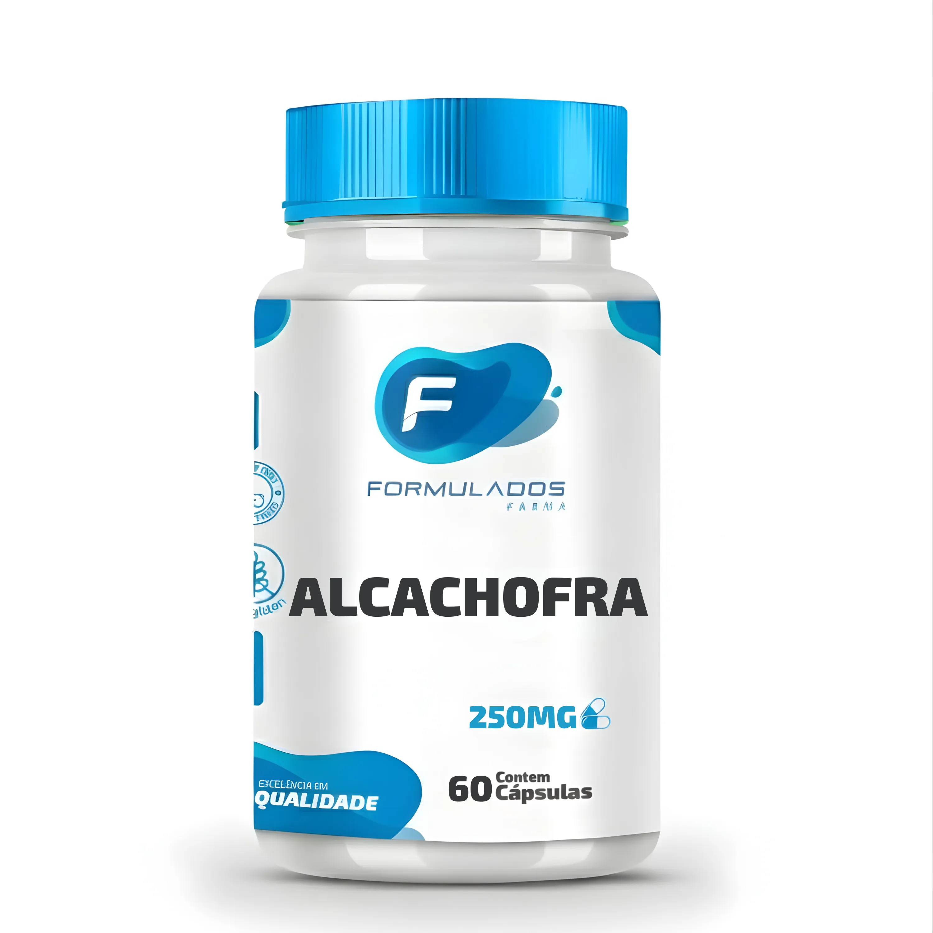Alcachofra 250Mg 60 Cápsulas