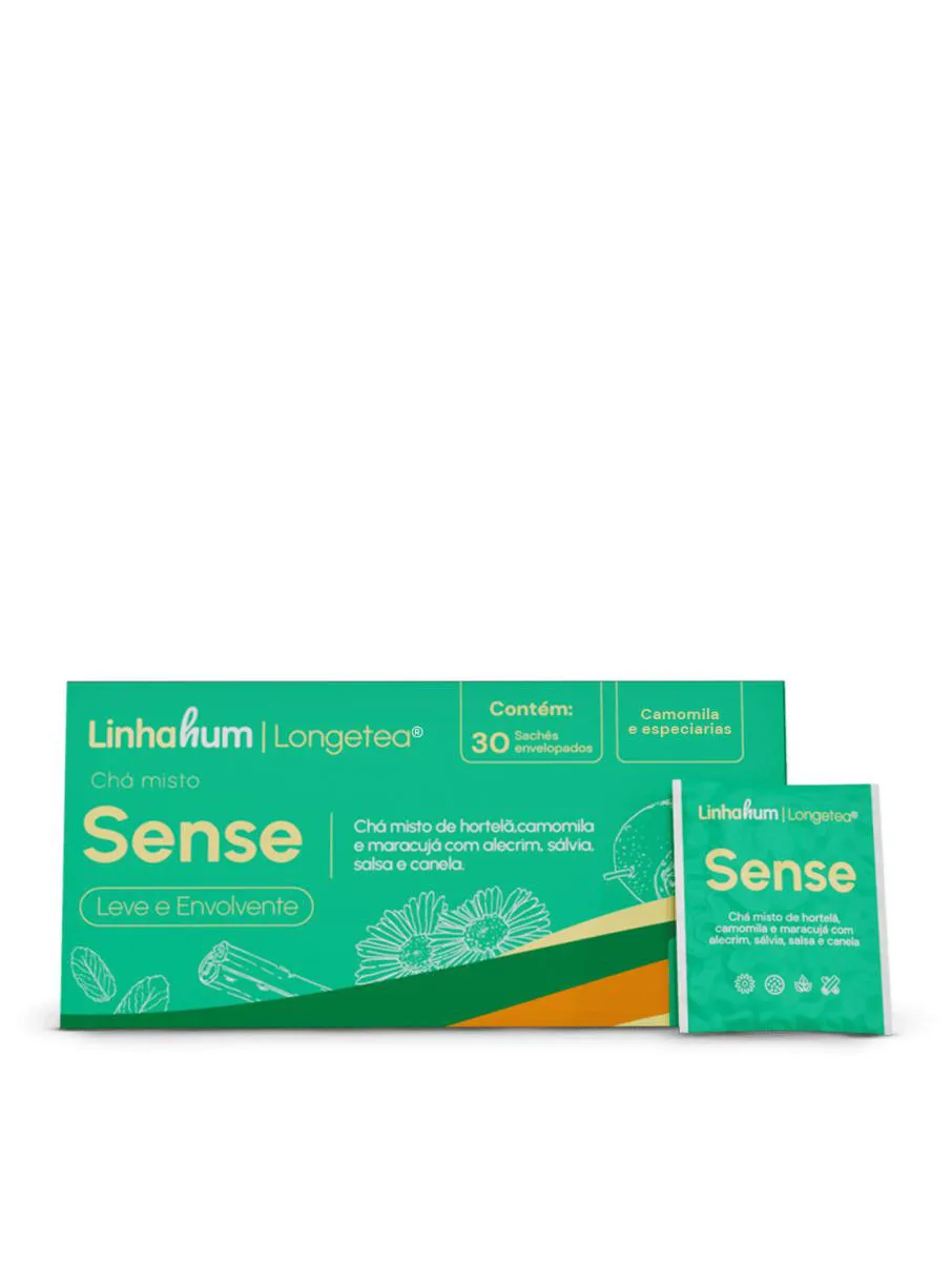 Chá Energizante Natural Fruta Erva Especiaria Divino Linhahum 300g Verde Sense
