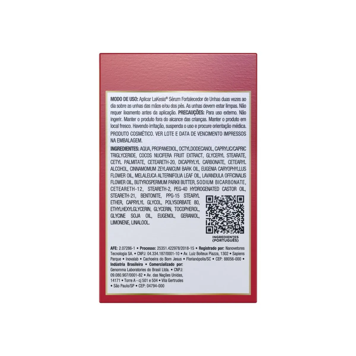 Sérum Fortalecedor de Unhas LaKesia com 7ml