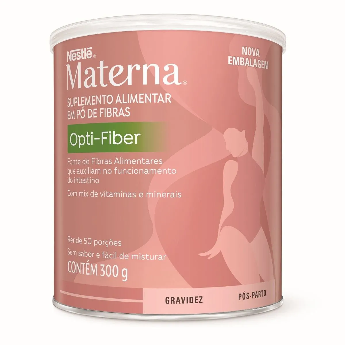 Suplemento Alimentar Nestlé Materna Opti-Fiber 300g