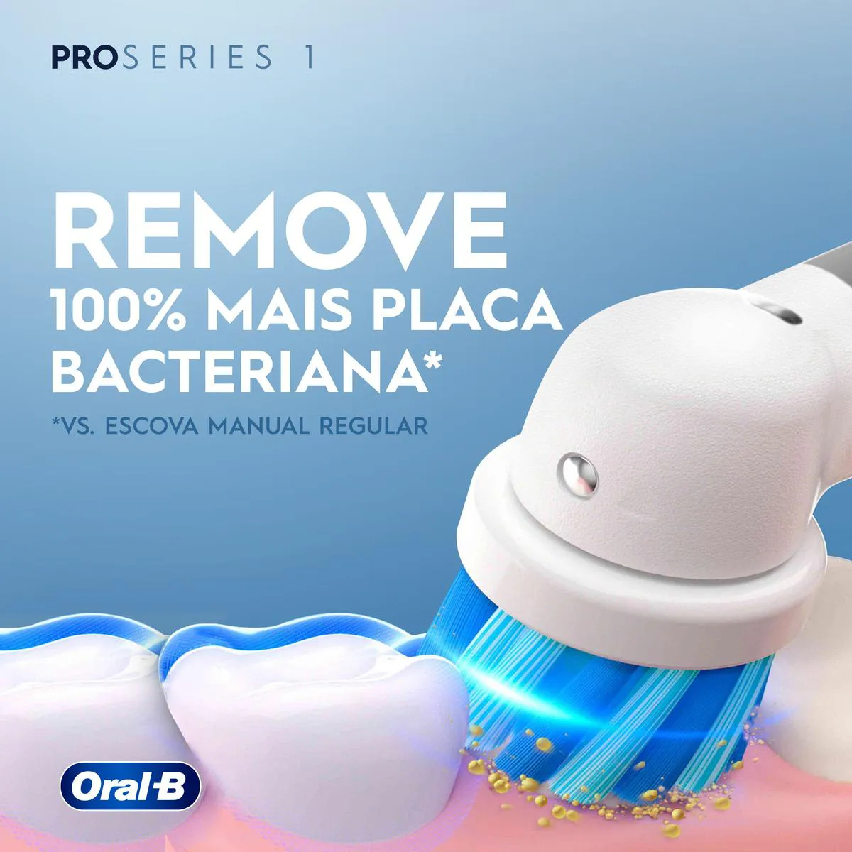 Escova de Dente Elétrica Oral-B PRO Series 1 220V 1 unidade