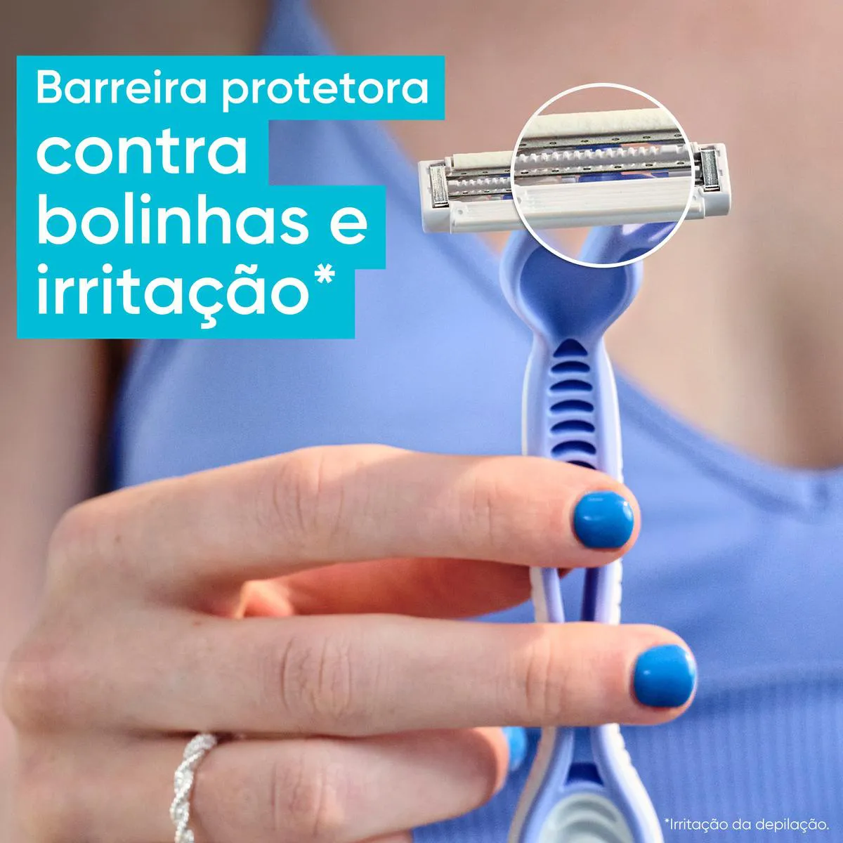 Aparelho de Depilar Descartável Gillette Venus Íntima 4 Unidades