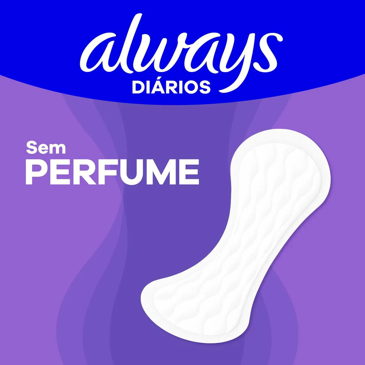 Protetor Diário Always Respirável Sem Perfume 120 unidades