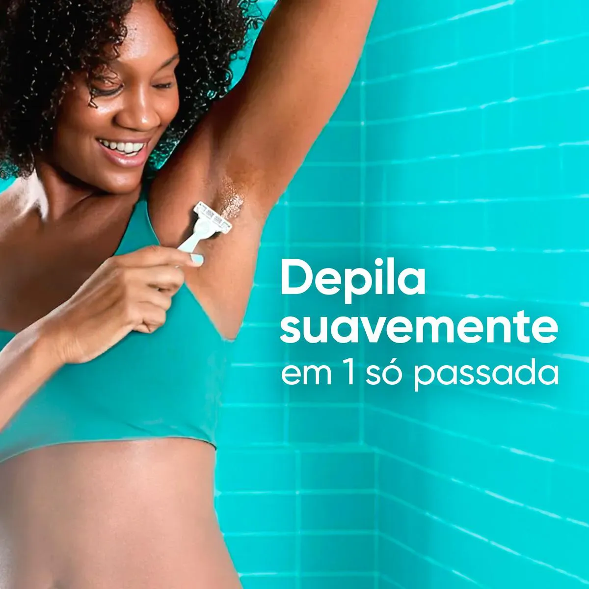Kit Aparelho de Depilar Gillette Vênus Pele Sensível com Aloe e Vera 1 unidade + Carga 3 Unidades