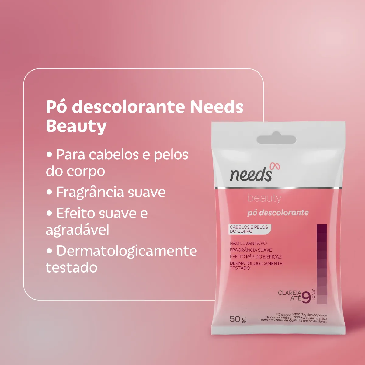 Pó Descolorante Needs Beauty 50g