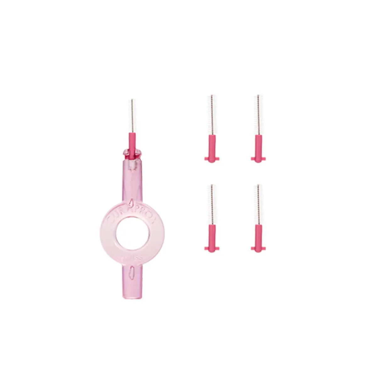 Refil Interdental CPS 0,8 MM Curaprox Cor Rosa com 1 unidade