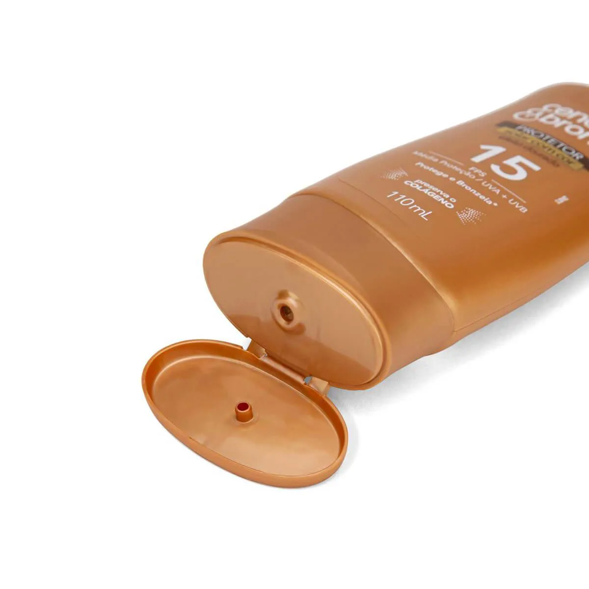 Protetor Solar Corporal FPS 15 Cenoura & Bronze Com Cor 110ml
