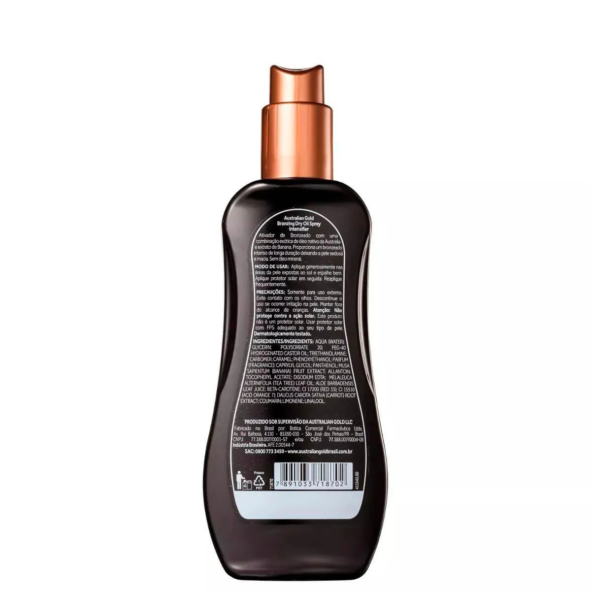 Óleo Autobronzeador Corporal Intensificador Australian Gold Intensifier 237ml