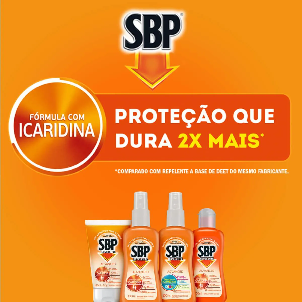 Repelente SBP Advanced Loção 175ml
