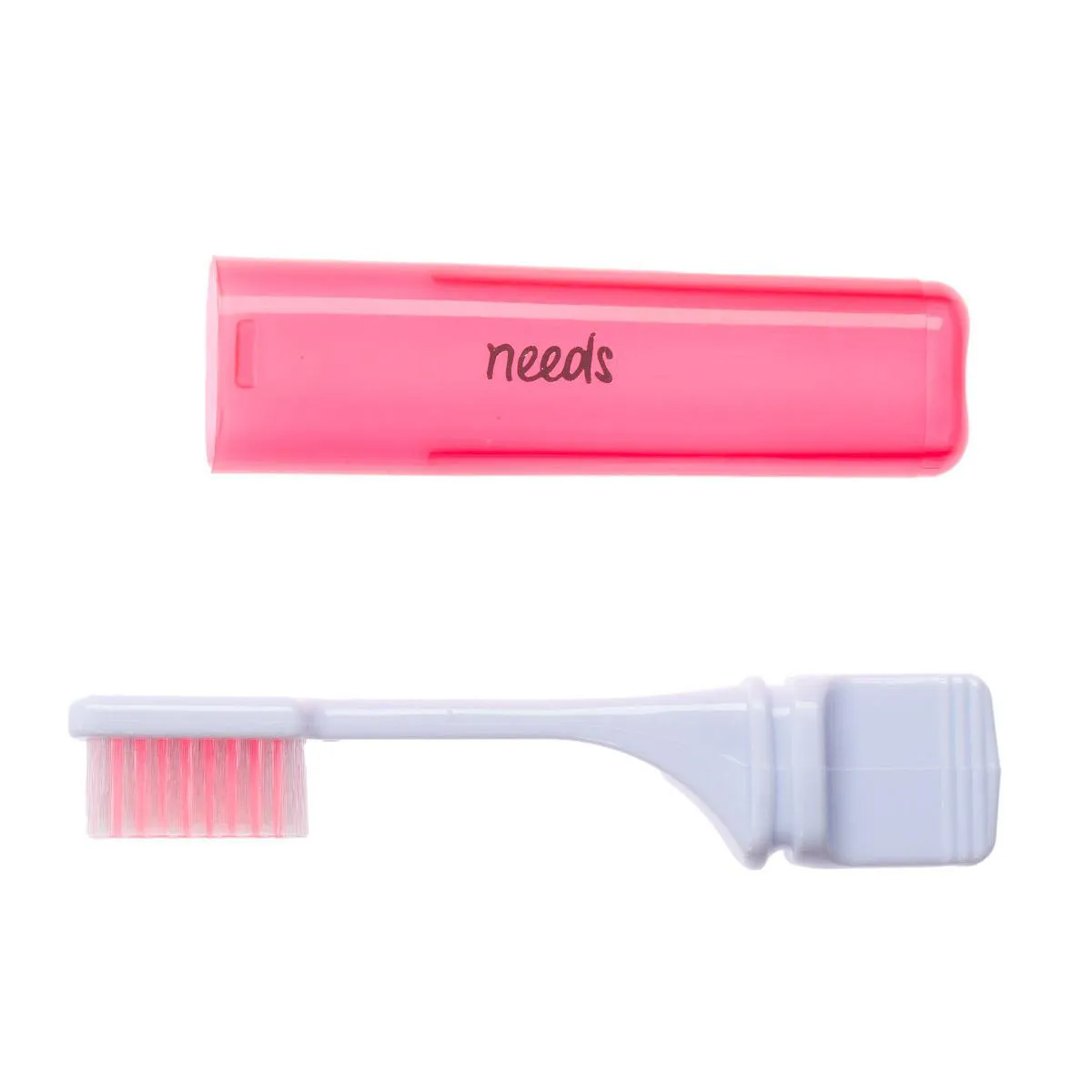Escova de Dente Needs Portátil para Viagem Macia 1 Unidade
