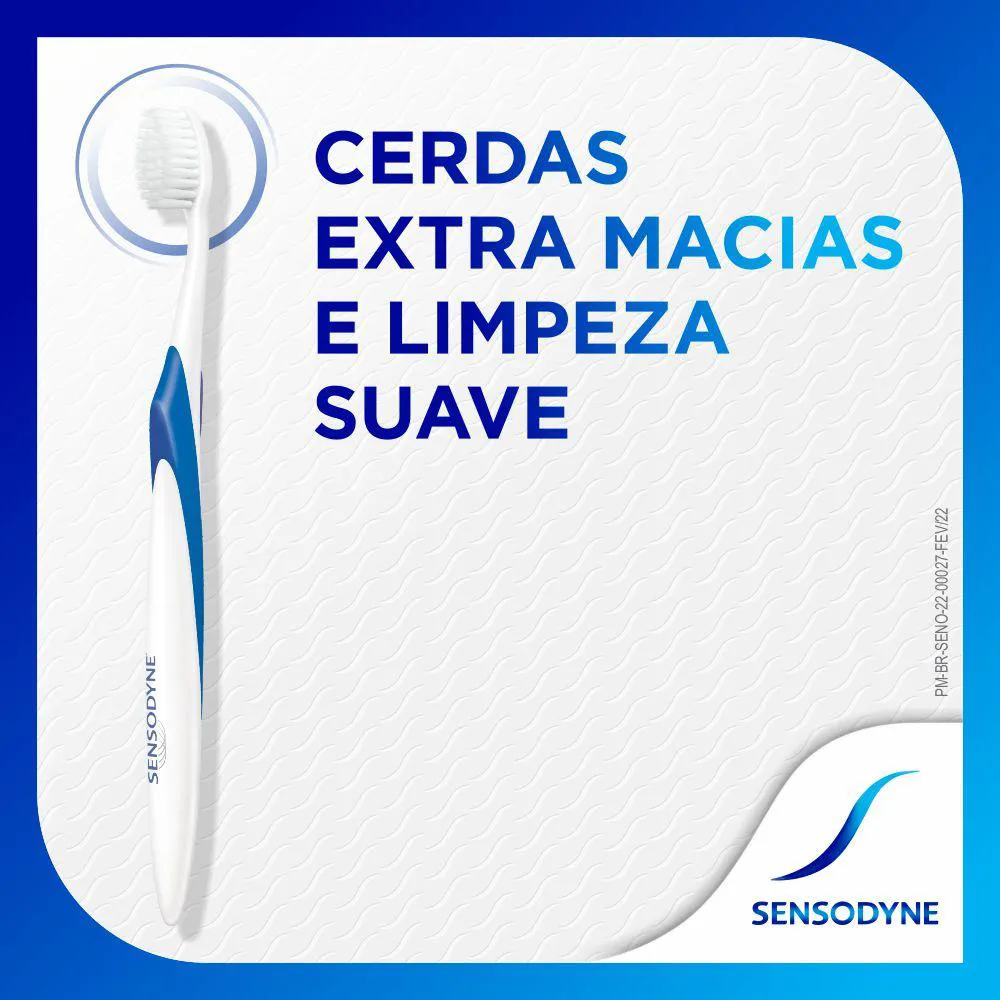 Kit Escova de Dente Sensodyne Gentle Suave às Gengivas 2 unidades