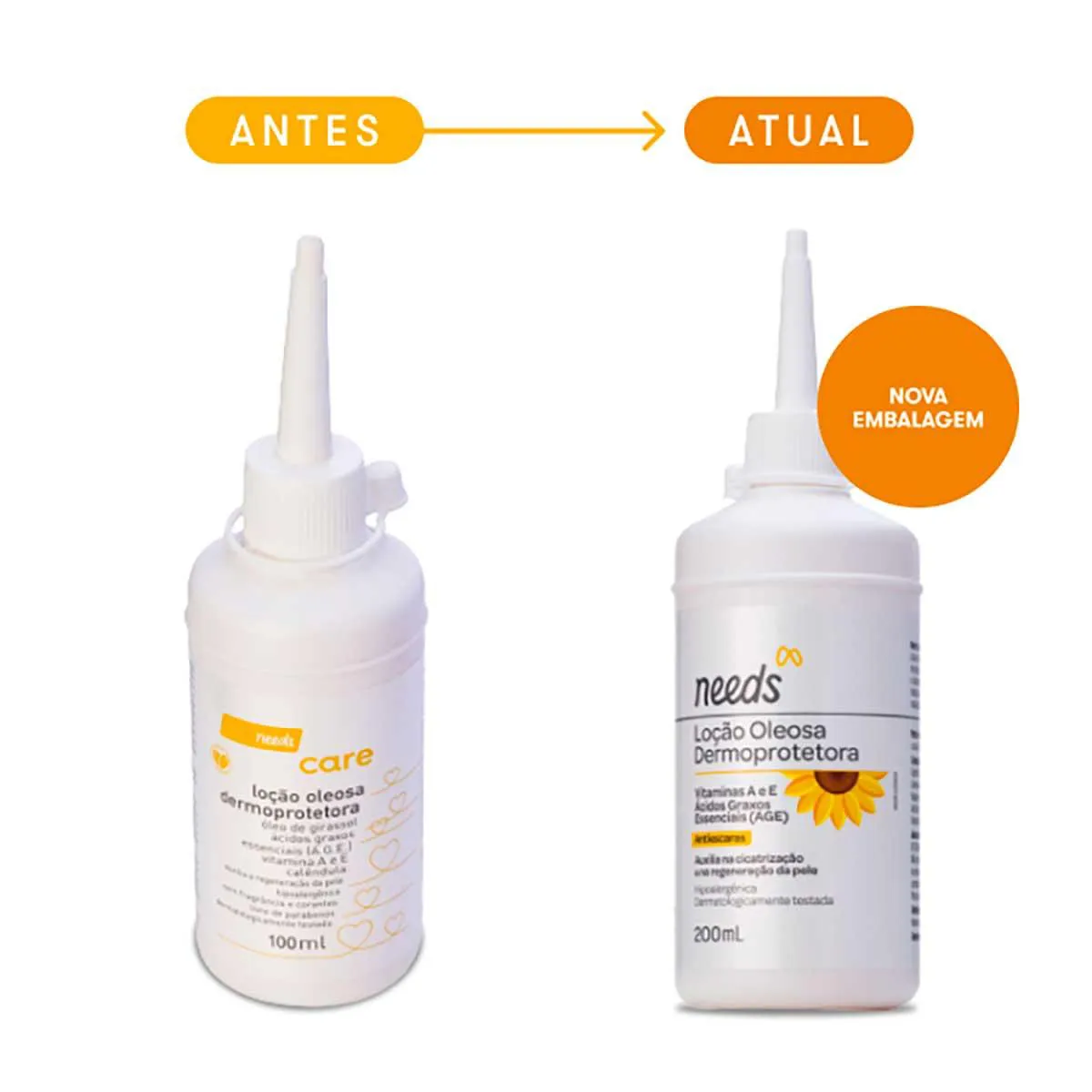 Loção Oleosa Dermoprotetora Needs 200ml