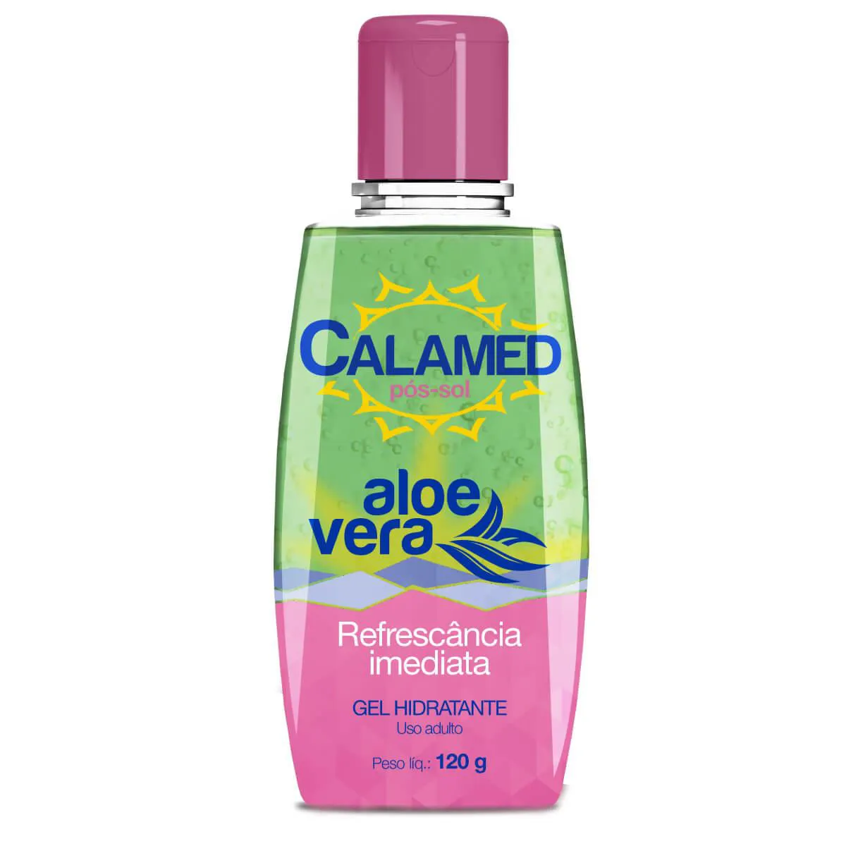 Pós-Sol Calamed Aloe Vera Gel Refrescante com 120g