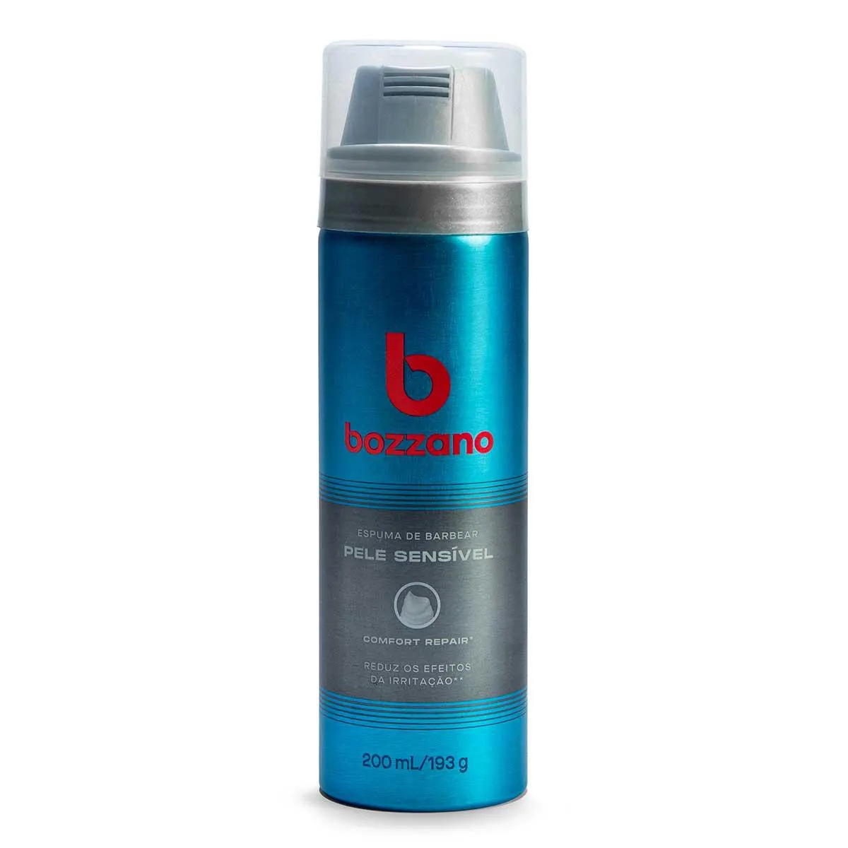 Kit Bozzano Masculino Gel Fixador Condicionante Ação Prolongada + Espuma de Barbear Pele Sensível + Desodorante Antitranspirante Aerosol Extreme Sport 72h