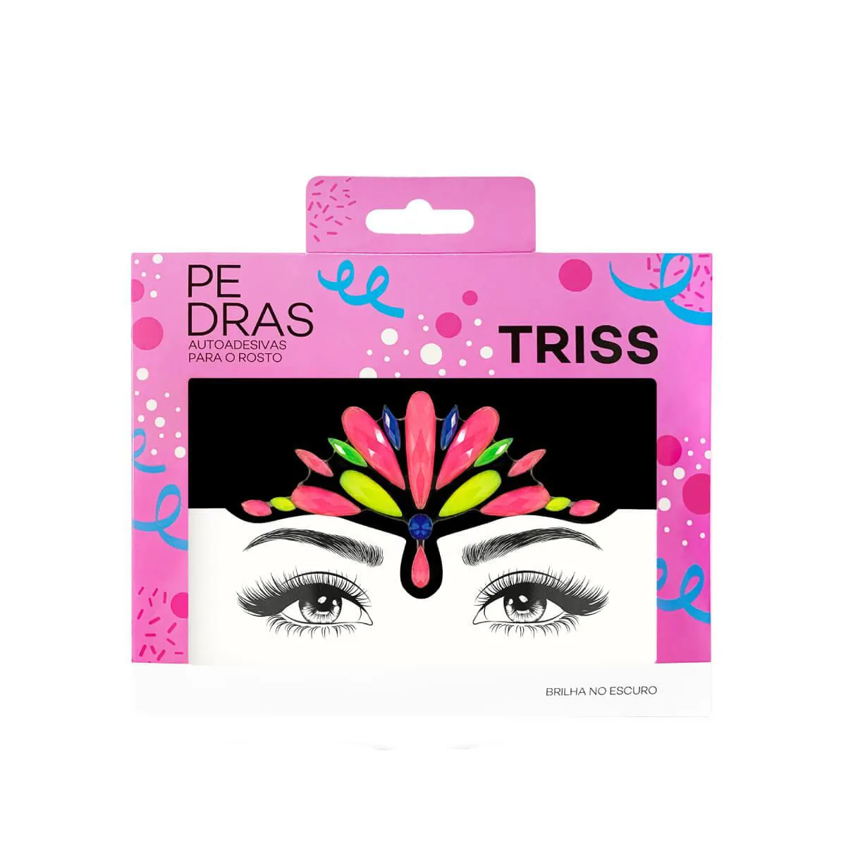 Cílios Postiços 3D Ricca Flash Lashes Vol. 2 Tamanho Médio 1 Par